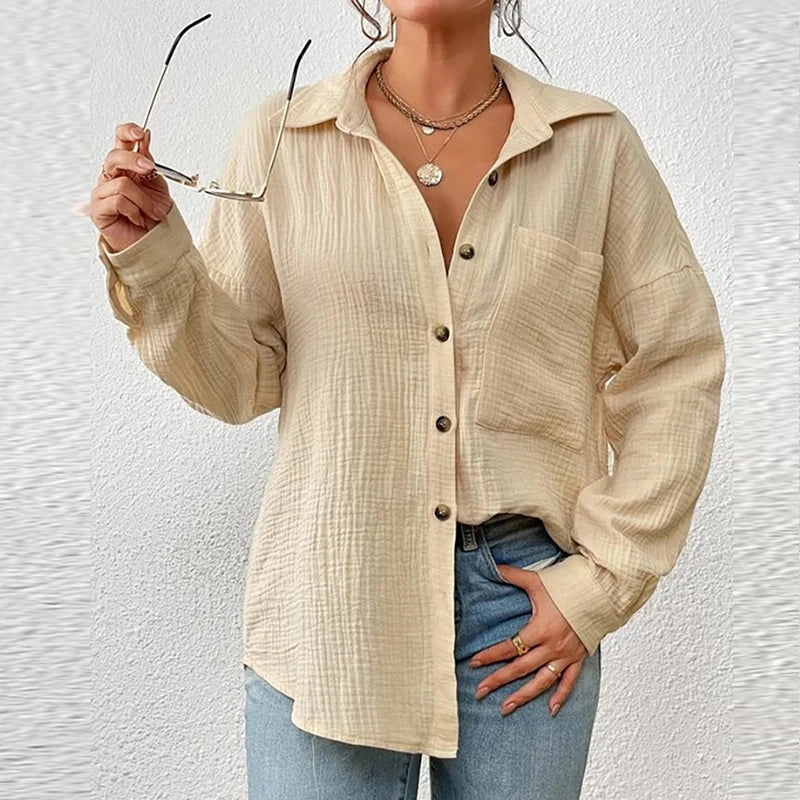 Selma™ – Baumwollbluse Elegant