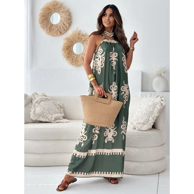 Rachel | Bohemian Maxi-Kleid