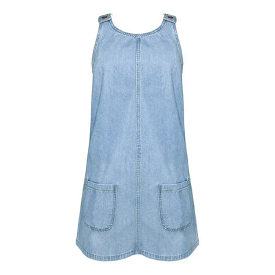 Sofia | Praktische und Leichte Denim Sommerkleid
