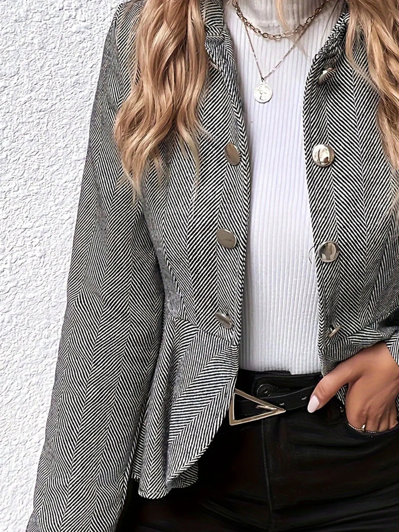 Mara™ – Gewebter Cardigan Herbstmantel