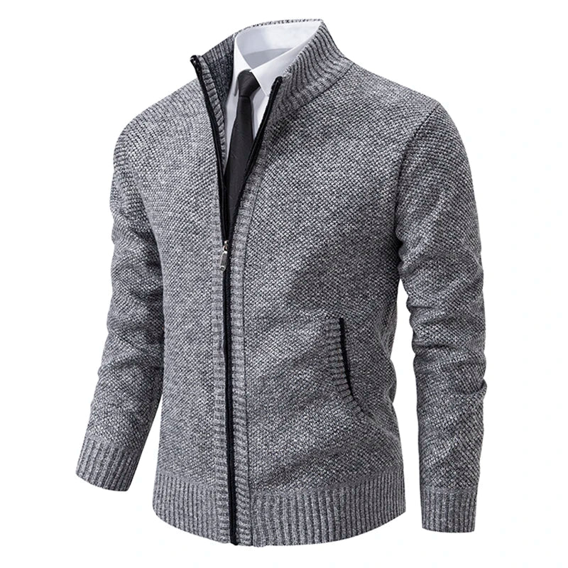 Gabriel | Weicher Fleece-Cardigan
