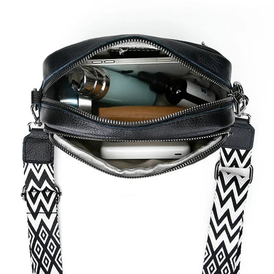 Belle | Raffinierte Leder-Umhängetasche