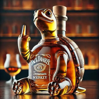 Schildkröte | Whiskey-Dekanter mit Tiermotiv