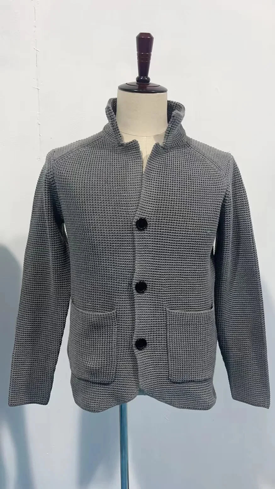 Marcs Lässiger Cardigan für Herren: Komfort und Stil mit Praktischer Tasche
