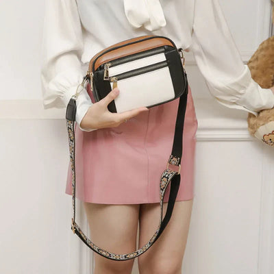 Violett | Finnische Leder Umhängetasche