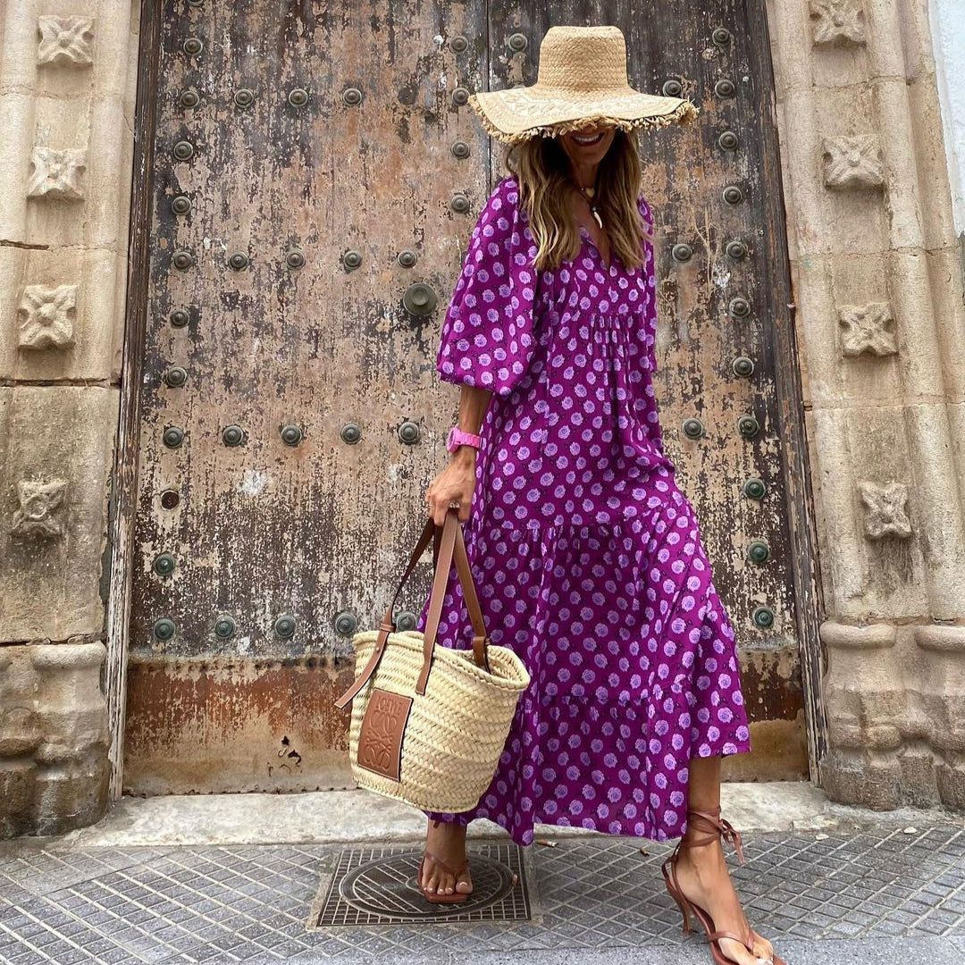 Jooske™ | Maxi Bohemische Kleid