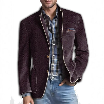 Marc | Elegante Bedruckte Anzugjacke für Herren