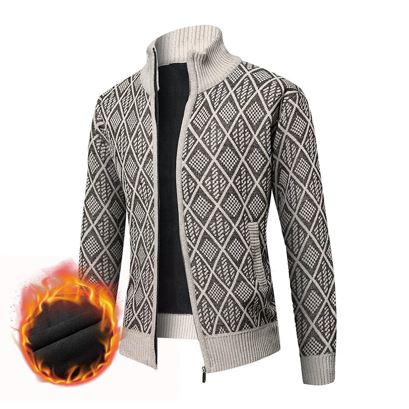 Louis | Dickes Samt mit Reißverschluss