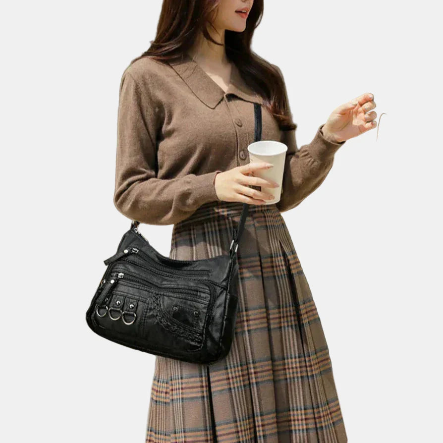 SUZY | STILVOLLE MEHRLAGIGE CROSSBODY-TASCHE