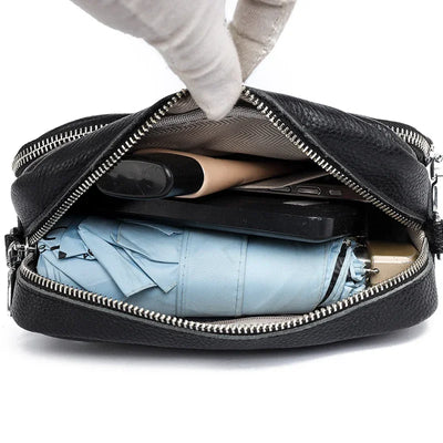 Talia | Finnische Leder Umhängetasche