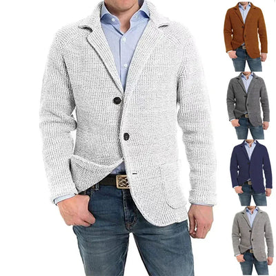Marcs Lässiger Cardigan für Herren: Komfort und Stil mit Praktischer Tasche
