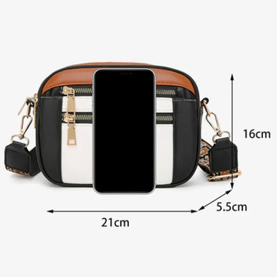 Violett | Finnische Leder Umhängetasche