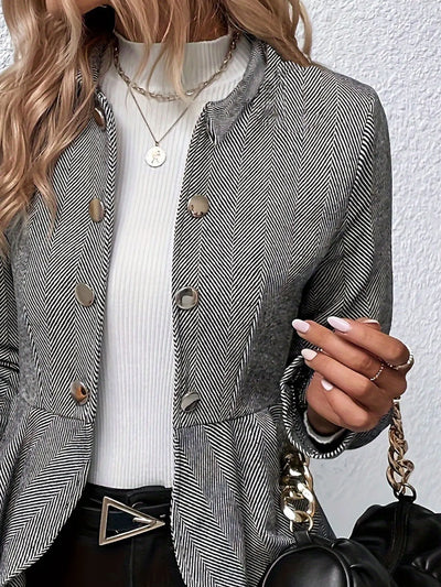 Mara™ – Gewebter Cardigan Herbstmantel