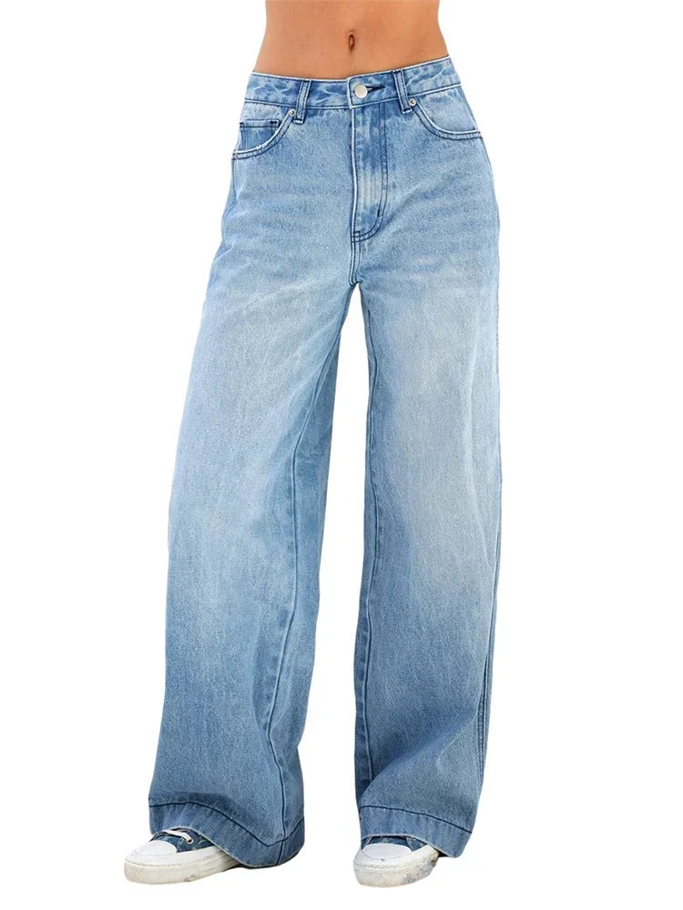 Lockere weite Jeans