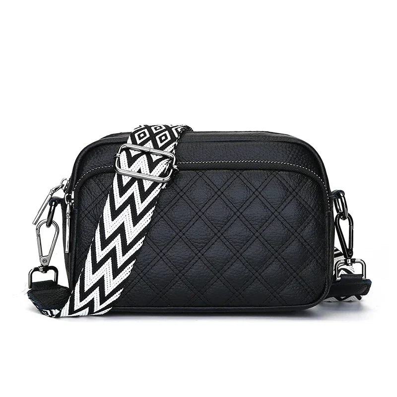 Belle | Raffinierte Leder-Umhängetasche