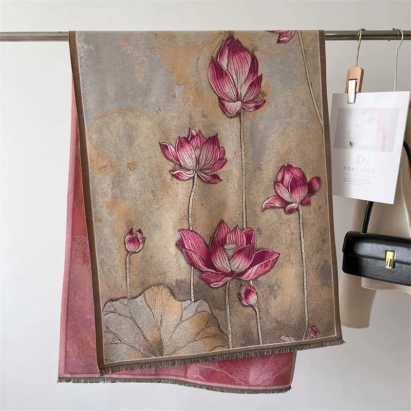 Aurora Blossom Kaschmirschal