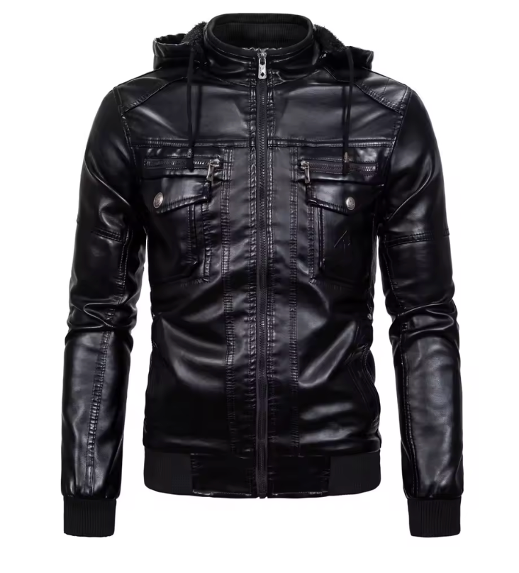 Luxuslederjacke