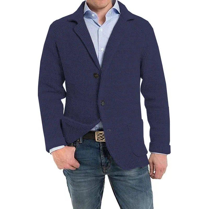 Marcs Lässiger Cardigan für Herren: Komfort und Stil mit Praktischer Tasche