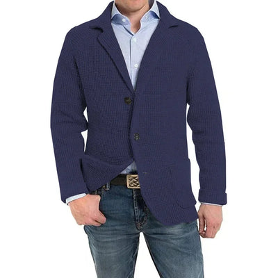 Marcs Lässiger Cardigan für Herren: Komfort und Stil mit Praktischer Tasche