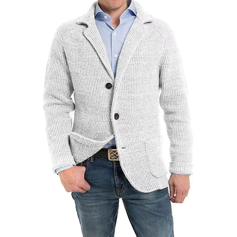 Marcs Lässiger Cardigan für Herren: Komfort und Stil mit Praktischer Tasche