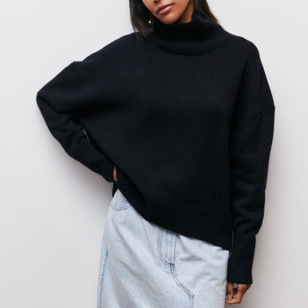 Avery™ - Hoher Kragen Pullover