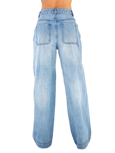Lockere weite Jeans