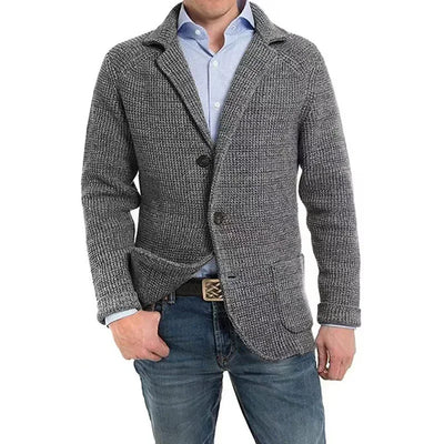 Marcs Lässiger Cardigan für Herren: Komfort und Stil mit Praktischer Tasche