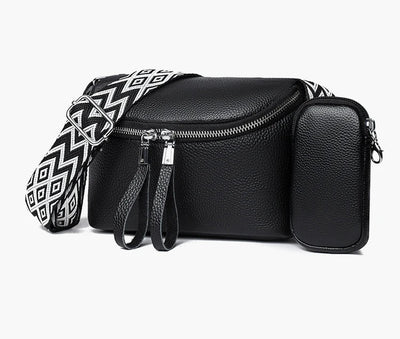 Nina | Fein geschliffene Lederumhängetasche