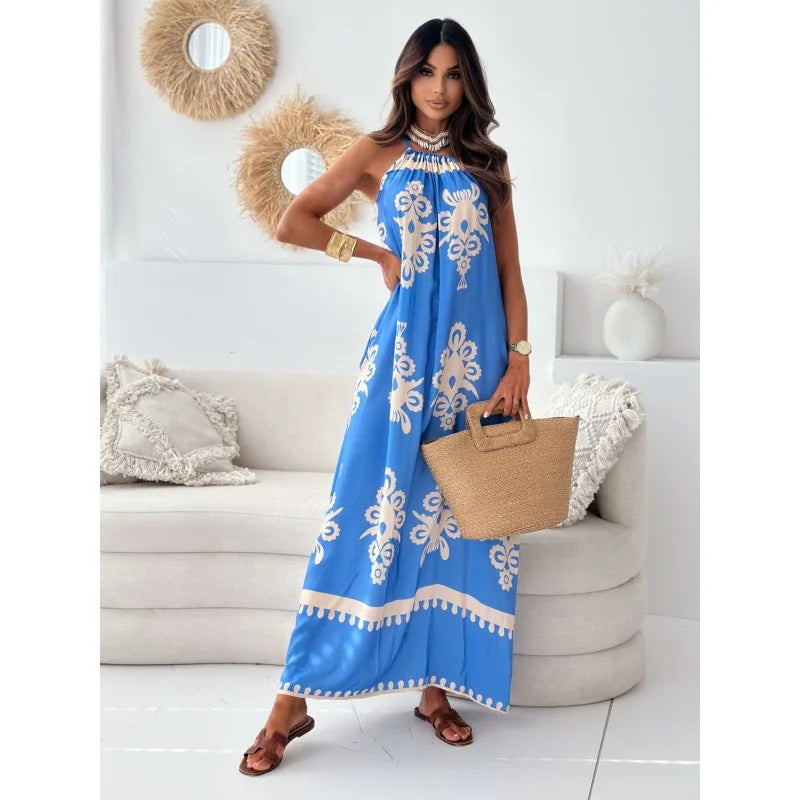 Rachel | Bohemian Maxi-Kleid