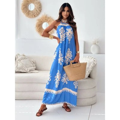 Rachel | Bohemian Maxi-Kleid