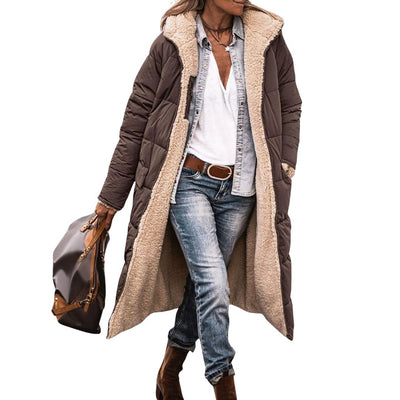 Fairford | Manteau Puffer réversible en laine