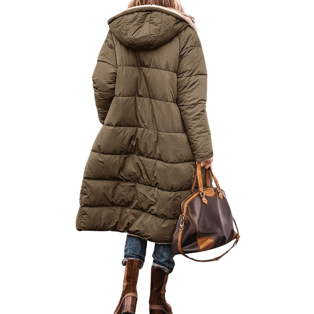 Fairford | Manteau Puffer réversible en laine