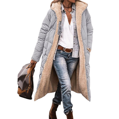 Fairford | Manteau Puffer réversible en laine