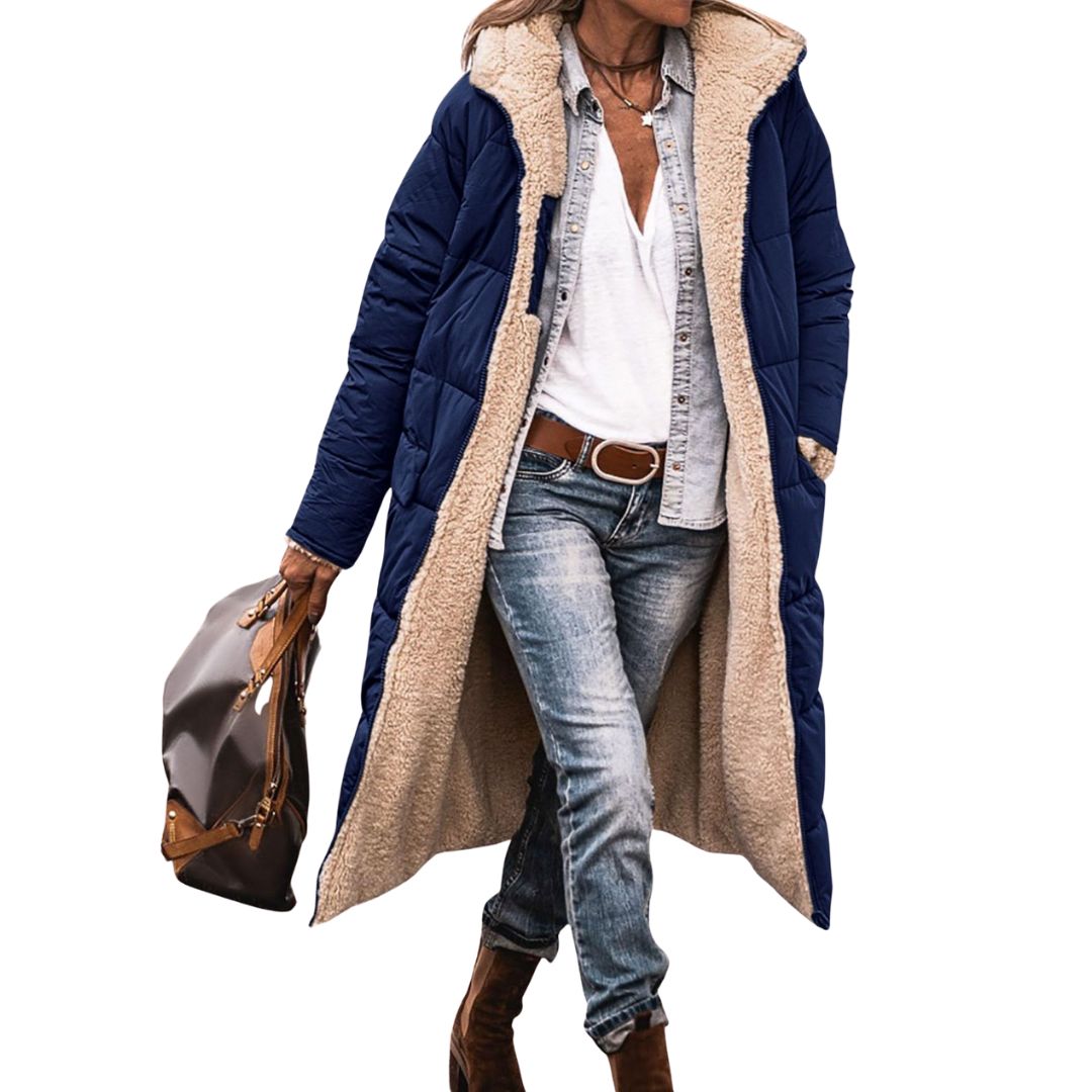 Fairford | Manteau Puffer réversible en laine