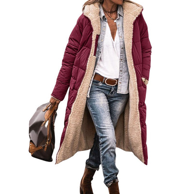 Fairford | Manteau Puffer réversible en laine