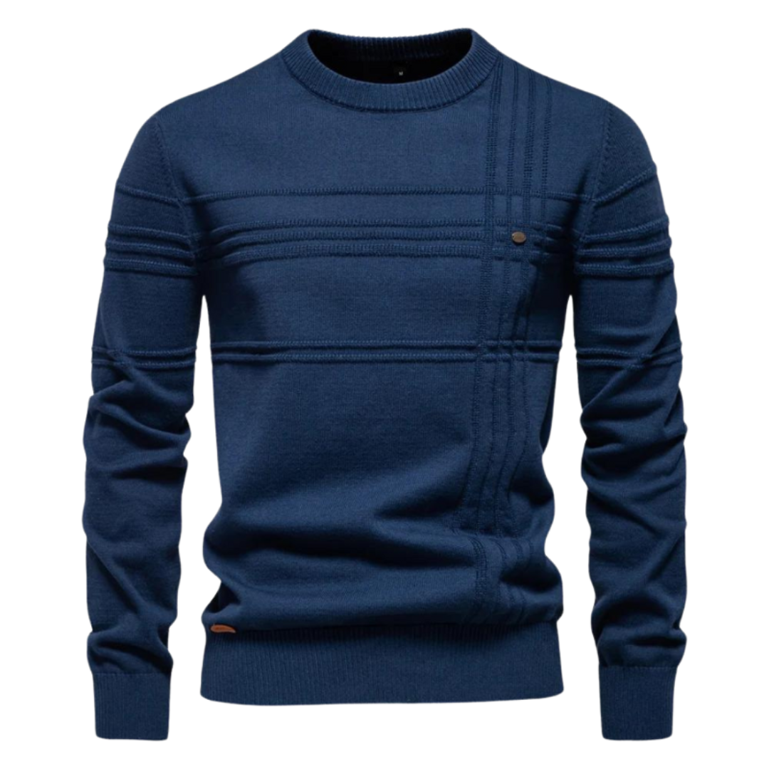 Koelman | Stilvoller Herrenpullover mit Karodesign