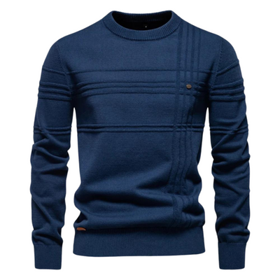 MIRAVO | Eleganter Herrenpullover mit Karodesign