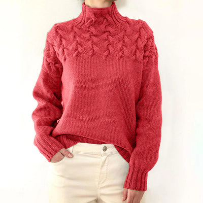 Elena | Warmer Strickrollkragen
