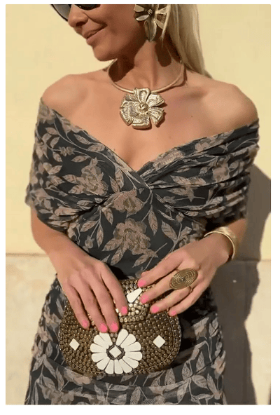 Sophie - Elegantes Kleid mit Blumenmuster