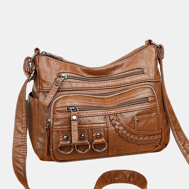 SUZY | STILVOLLE MEHRLAGIGE CROSSBODY-TASCHE