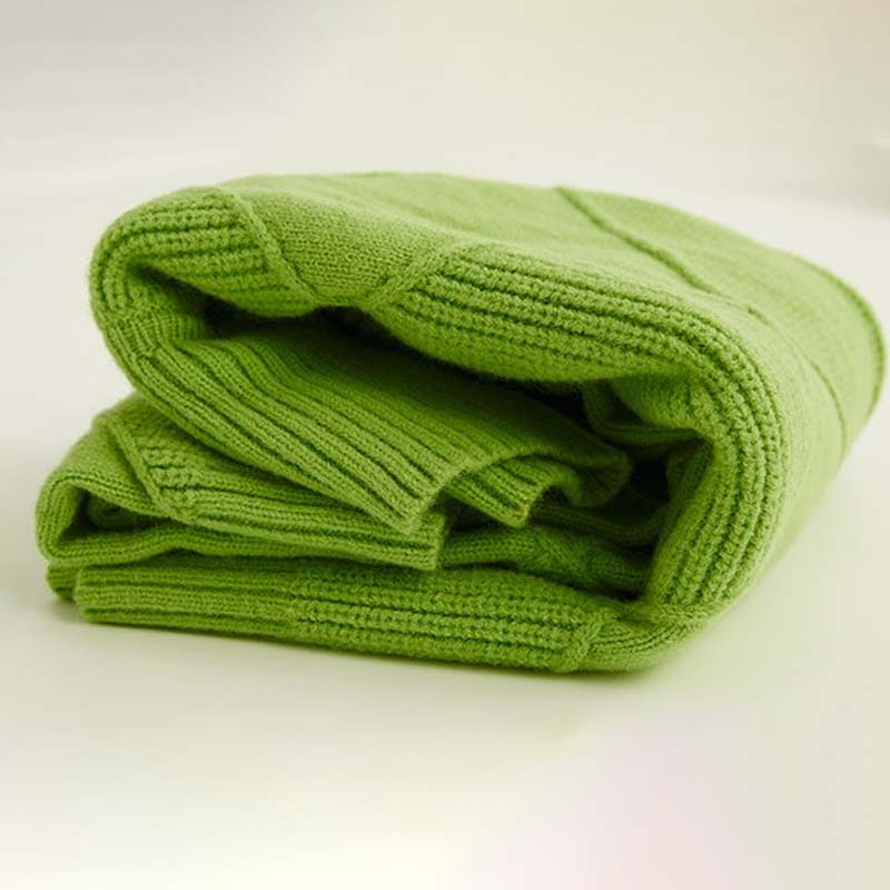 REMMY | Strukturierter Rollkragen-Strickpullover