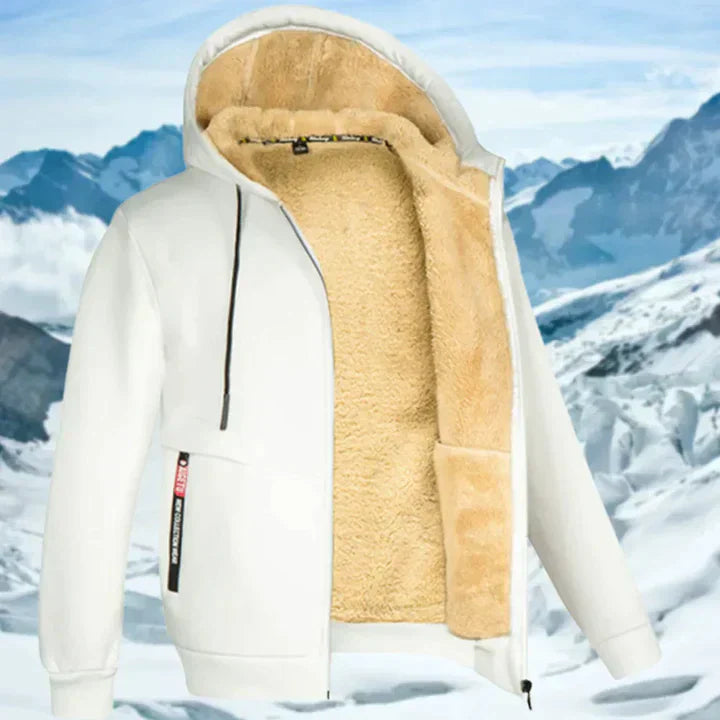 Gilben - Winterjacke für Männer mit Kapuze und Fleece-Futter