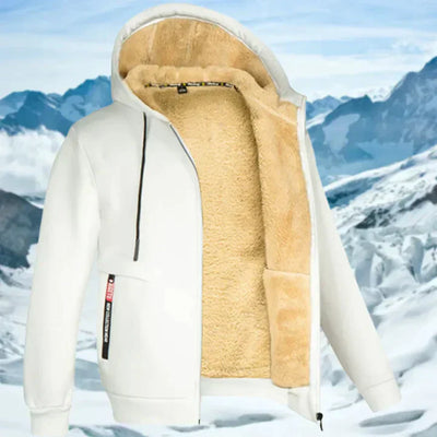 Gilben - Winterjacke für Herren mit Kapuze und Fleece-Futter