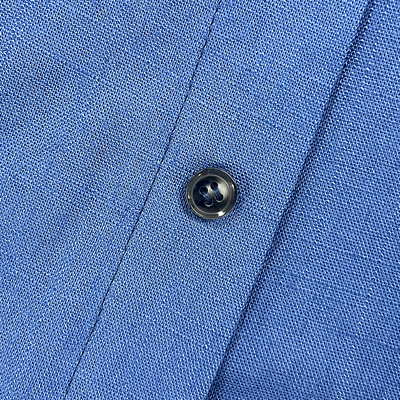 Herren Sommer Leinenhemd mit langen Ärmeln Artur