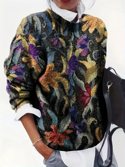 Talbot | Trendy Floral Sweater
