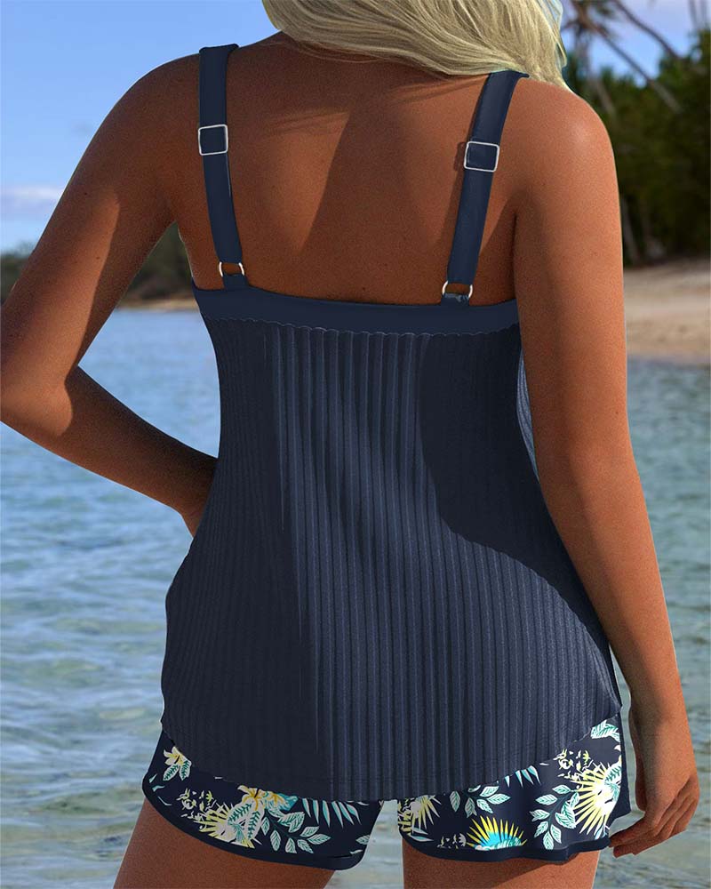 Lara - Tankini-Set mit Blumenmuster