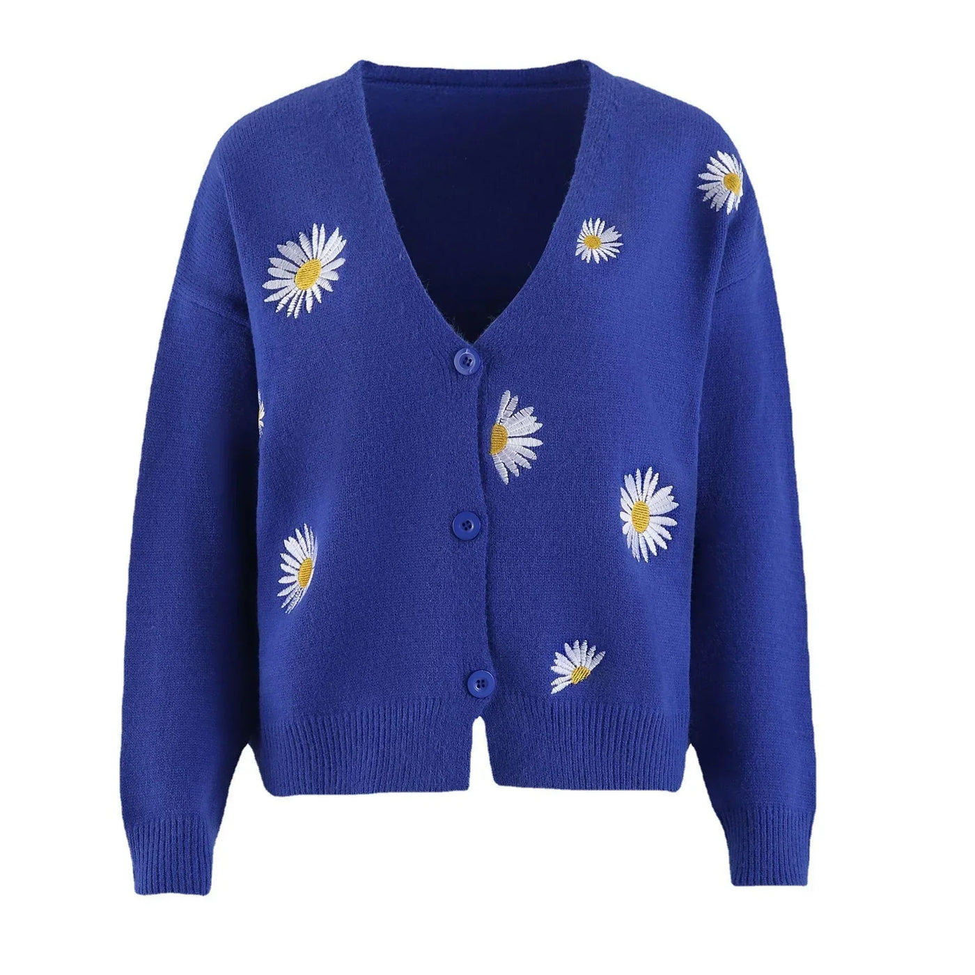 Diana - Florale Strickjacke