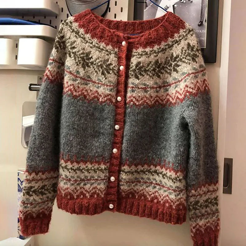 Atasha | Vintage Isländischer Cardigan