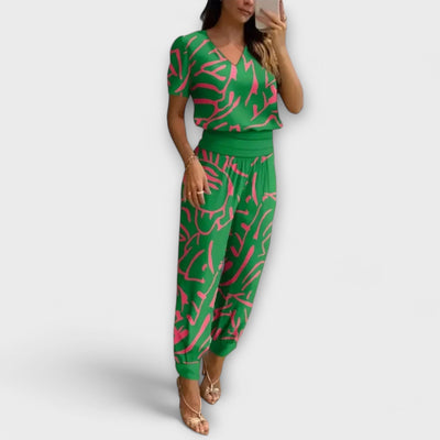 Irmelin – Elegantes Set Mit Oberteil Und Hose