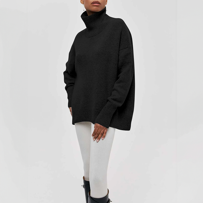 Zyora | Eleganter Strick-Dolcevita-Pullover
